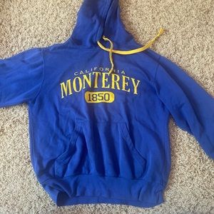 Blue Monterey California 1850 Hoodie